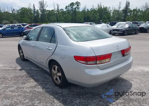 2004 Honda Accord 2.4 Ex from USA, damaged, VIN 1HGCM56744A012303
